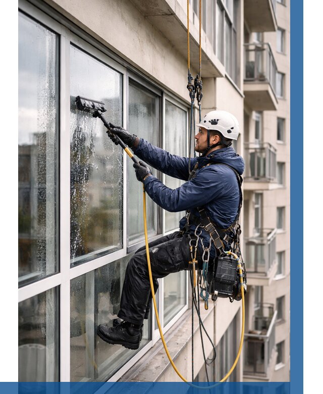 Мойка балконного остекления в Гатчине от 3597 р. | ВЫСОТНИК-Гтч