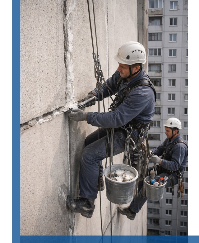 Утепление межпанельных швов в Гатчине профессионально и надежно