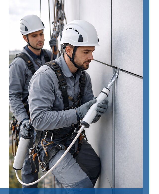 Герметизация швов вилатермом в Гатчине от 617 р. | ВЫСОТНИК-Гтч