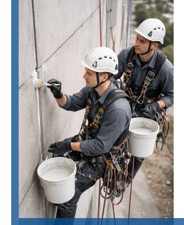 Противогрибковая обработка швов в Гатчине для фасадов и кровель