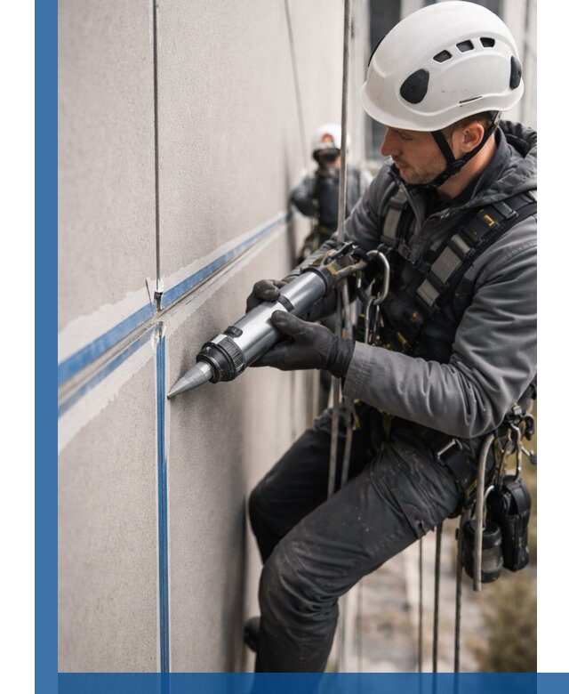 Герметизация стыков фасадных панелей в Гатчине качественно и быстро