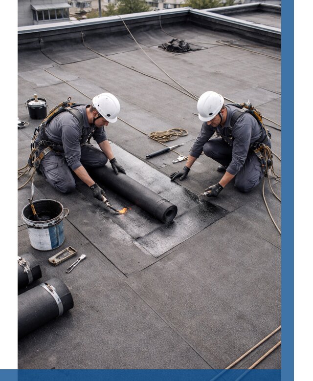 Ремонт мягкой кровли под ключ в Гатчине от 719 р. | ВЫСОТНИК-Гтч