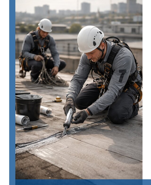 Аварийное и капитальное устранение протечек кровли в Гатчине