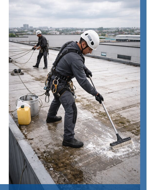 Очистка крыши по графику в Гатчине от 7707 р. | ВЫСОТНИК-Гтч