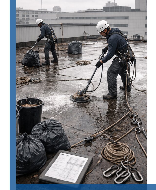 Плановая очистка кровли по графику в Гатчине для безопасности