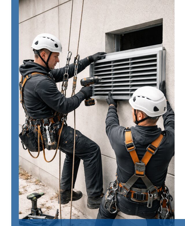 Монтаж вентиляционных решеток в Гатчине профессиональный сервис