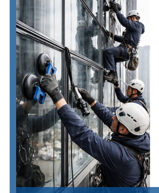 Радиусное остекление фасадов под ключ в Гатчине с гарантиями