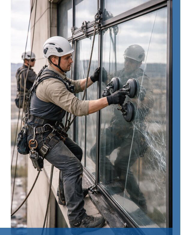 Замена стекла в витраже в Гатчине под ключ от 8735 р. | ВЫСОТНИК-Гтч