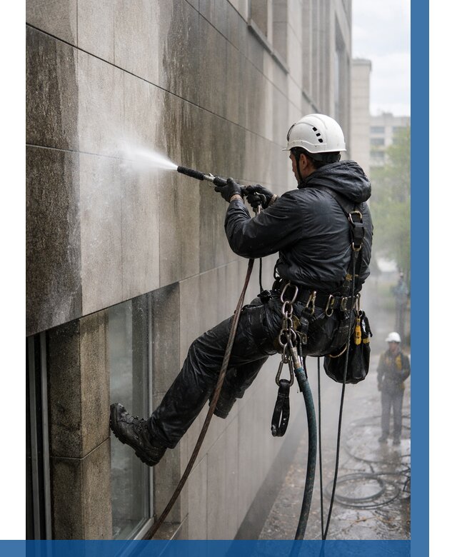 Гидроструйная очистка поверхностей в Гатчине от 873 р. | ВЫСОТНИК-Гтч