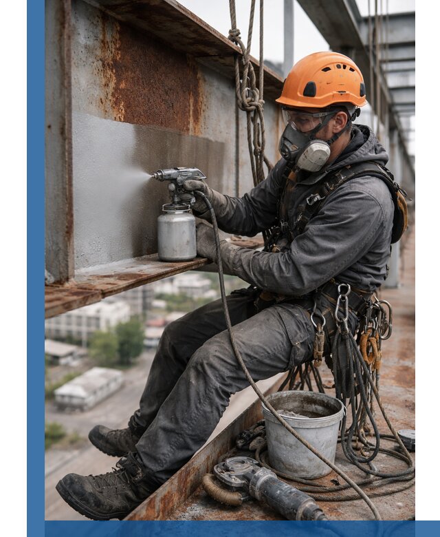 Антикоррозионная обработка металлоконструкций в Гатчине под ключ