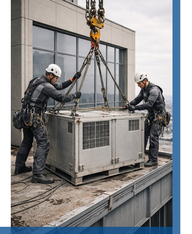 Такелажные работы на высоте в Гатчине от 8221 р. | ВЫСОТНИК-Гтч