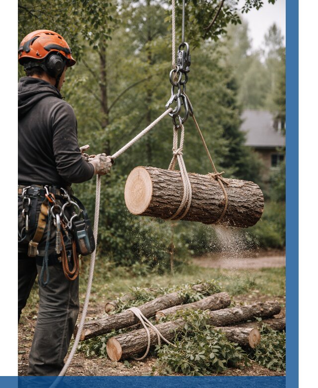 Валка деревьев частями в Гатчине от 7707 р. | ВЫСОТНИК-Гтч