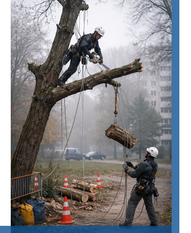 Удаление аварийных деревьев в Гатчине от 15414 р. | ВЫСОТНИК-Гтч