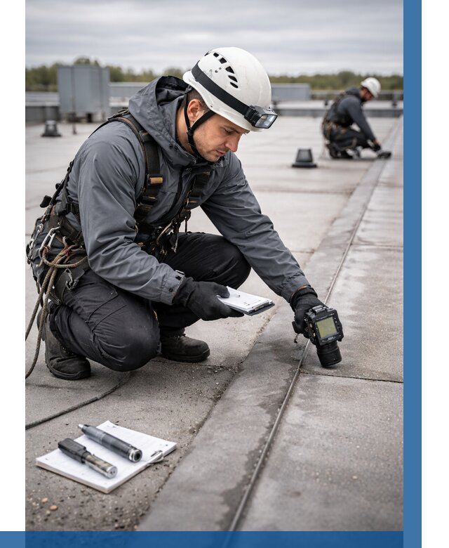 Обследование кровли на протечки в Гатчине от 4624 р. | ВЫСОТНИК-Гтч