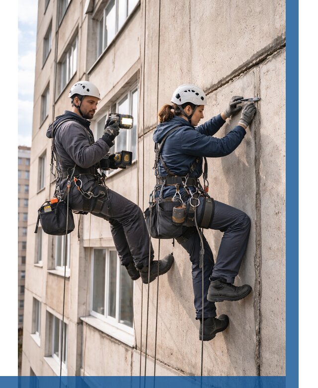 Обследование межпанельных швов в Гатчине от 1850 р. | ВЫСОТНИК-Гтч