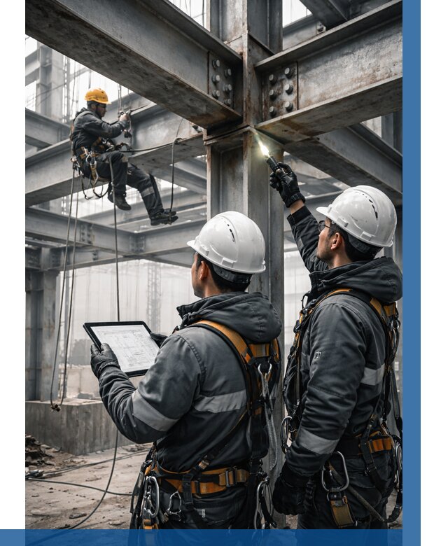 Обследование металлоконструкций в Гатчине от 5652 р. | ВЫСОТНИК-Гтч