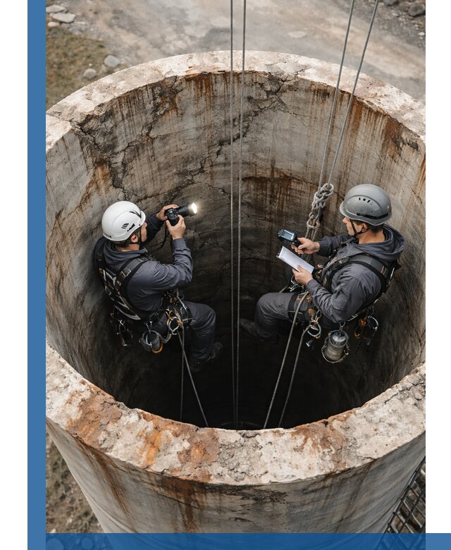 Обследование дымовой трубы: диагностика и оценка состояния в Гатчине